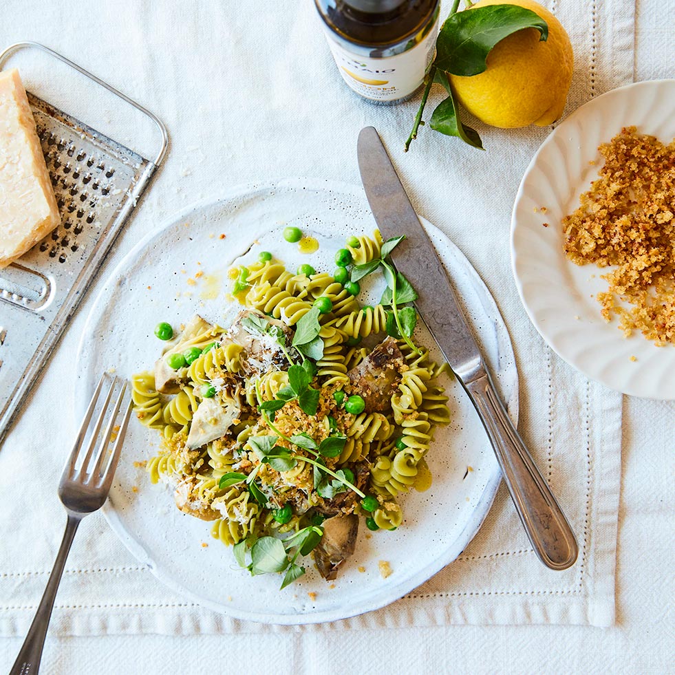 Organic GlutenFree Green Pea Fusilli Premium Italian Pasta