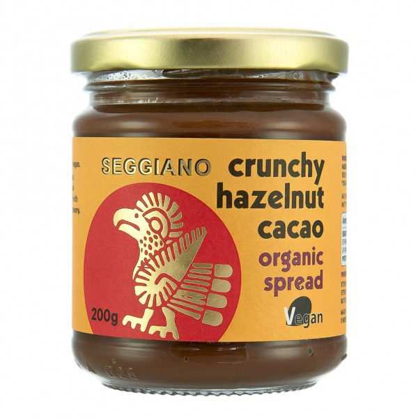 Organic Crunchy Hazelnut Cacao Spread Seggiano